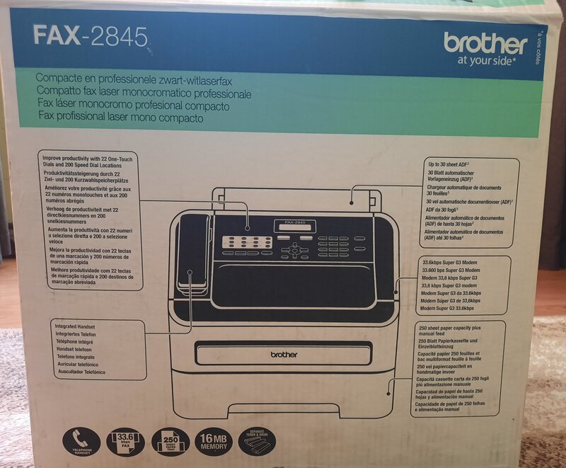 Fax Brother FAX 2845